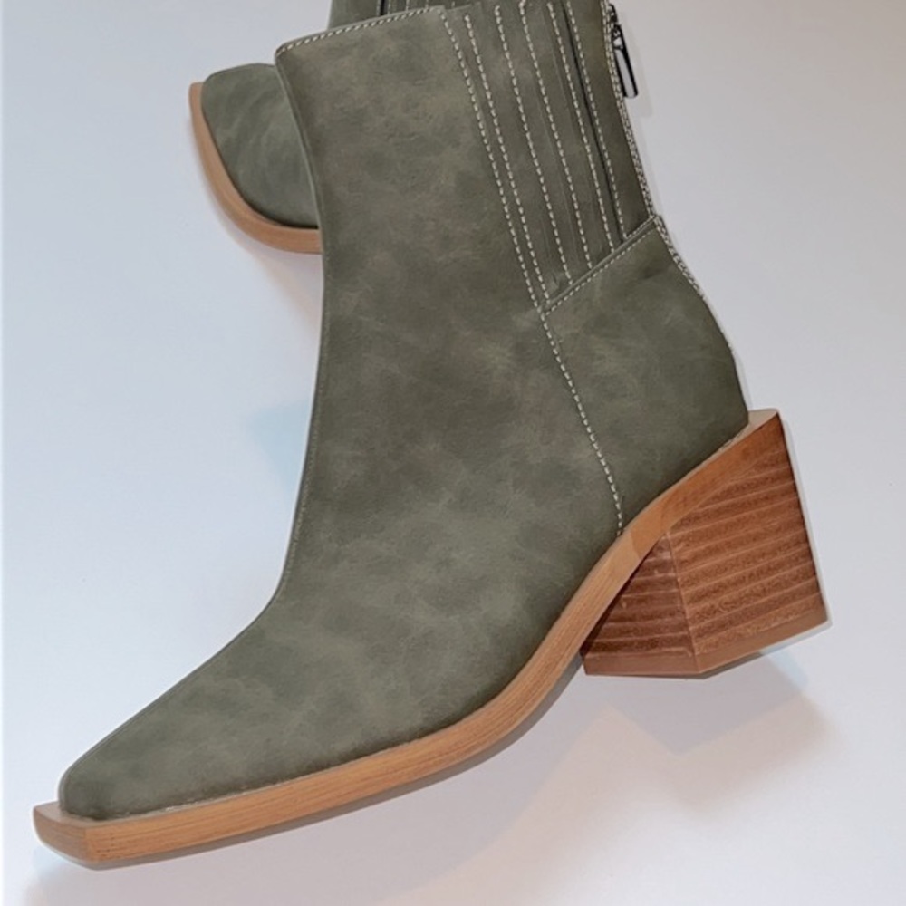 Shu Shop YSLA boots Olive